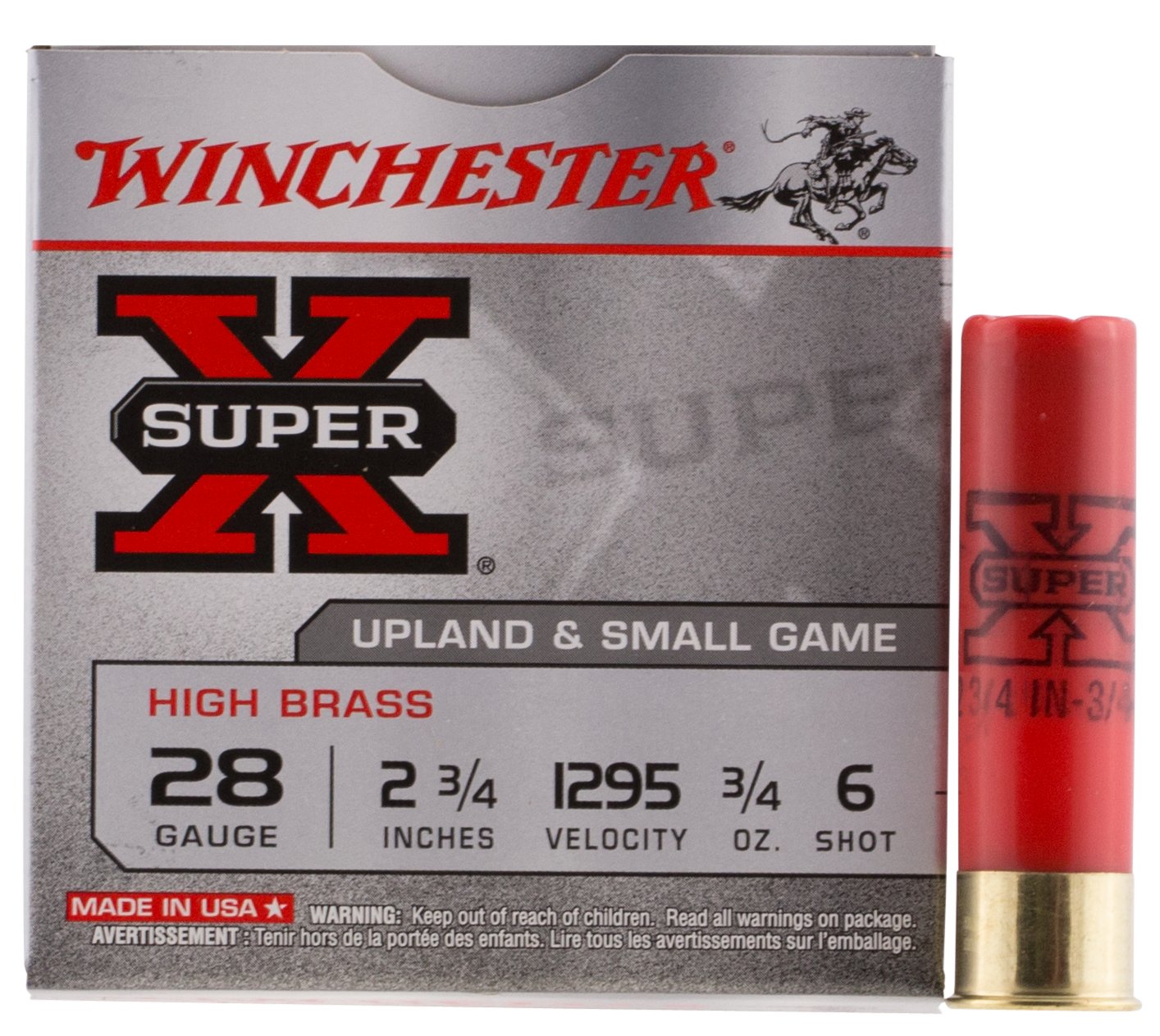 Winchester Ammo Super X, Win X286      Super-x                        25/10