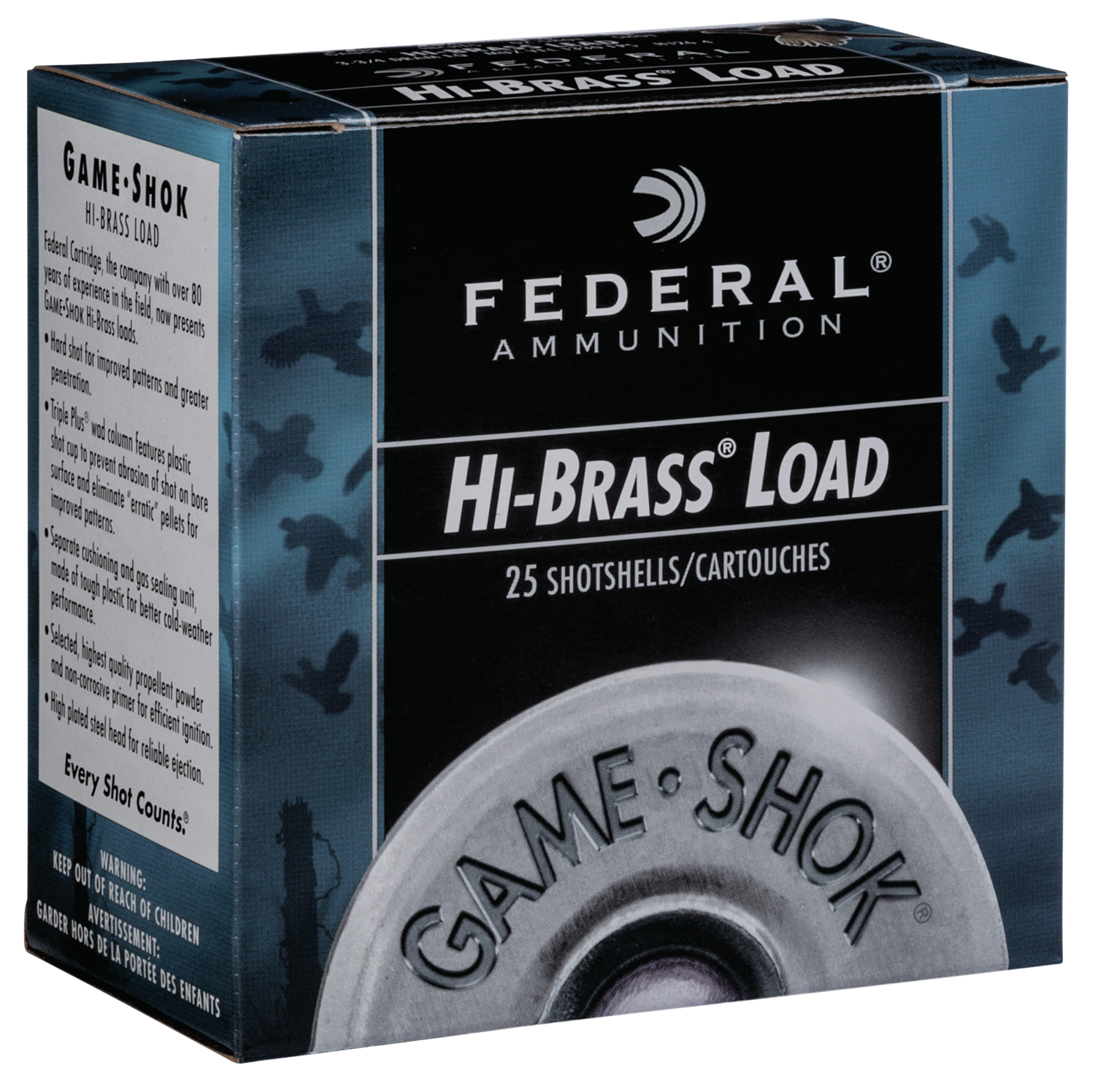 Federal Game-shok, Fed H2044     Gmshk Hb   20    1oz           25/10