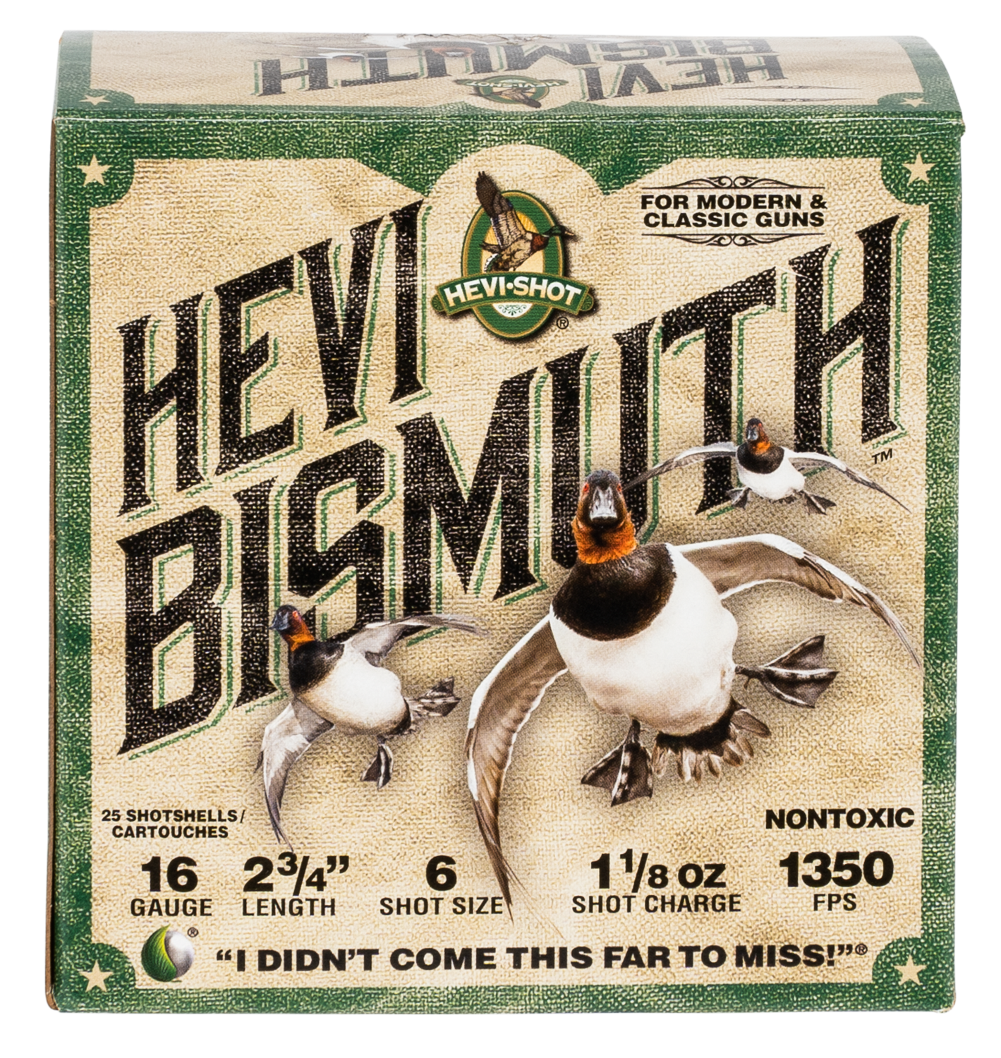 Hevishot Hevi-bismuth, Hevi Hs16706 Bismuth Wf   16 2.75  6  11/8  25/10
