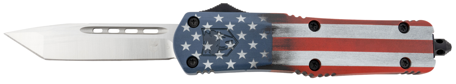 Cobra Tec Knives Llc Fs-3, Cobra Mcusafs-3tns    Med Fs-3 Drop  American Flag
