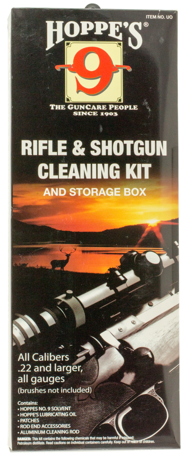 Hoppes Rifle & Shotgun, Hop Uo         Cleaning Kit Rfl/shot       Box