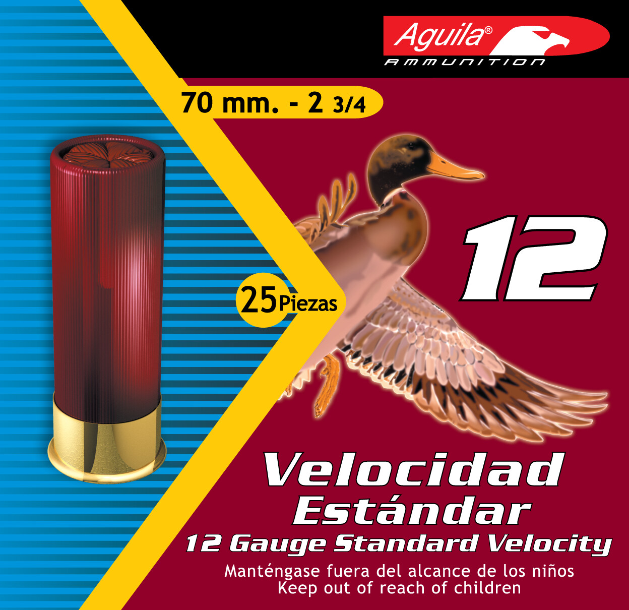 Aguila Hunting, Aguila 1chb1218      12ga Std  8   11/8      25/10