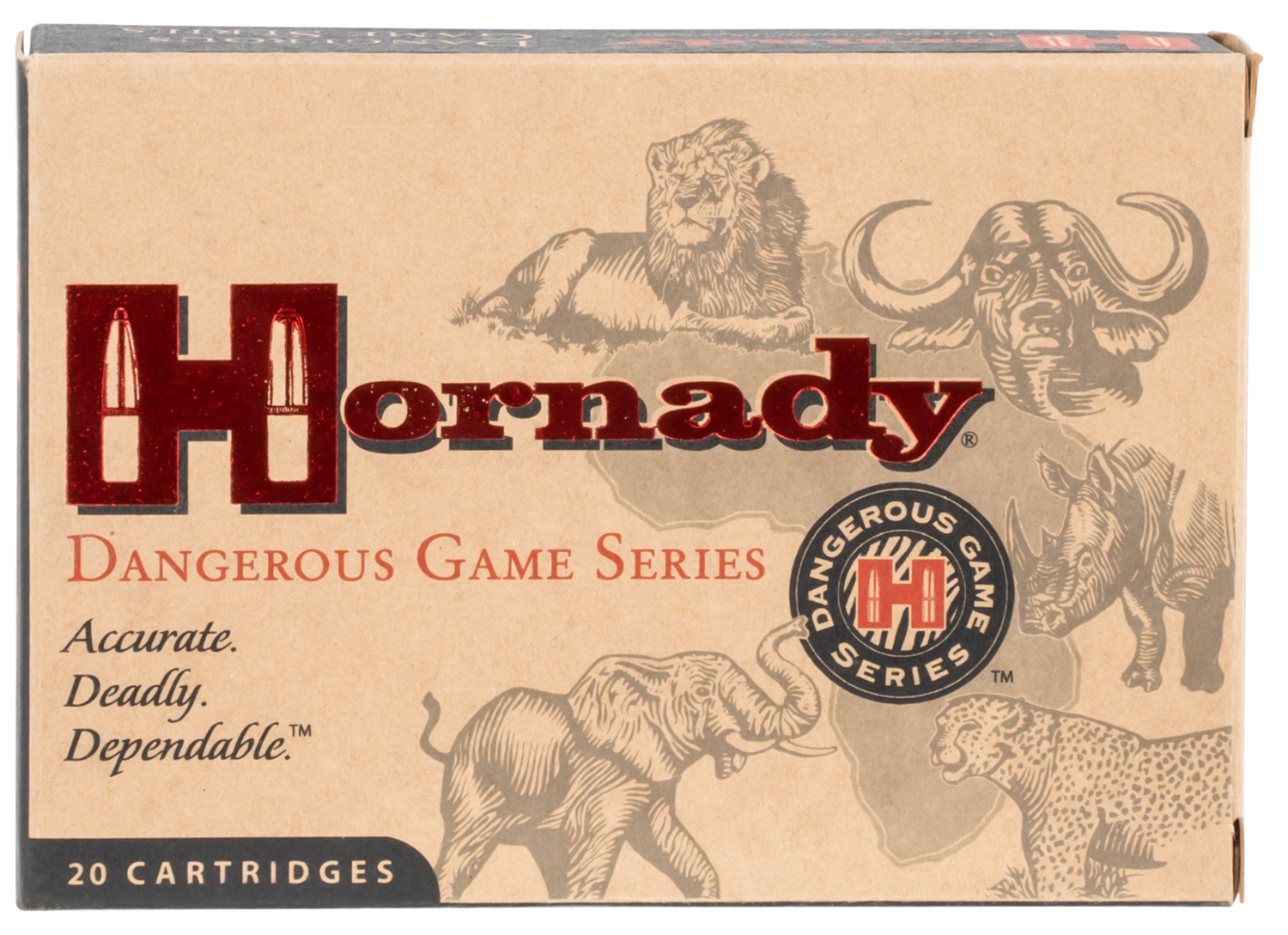 Hornady Dangerous Game, Horn 8242  Dngrs Game  450-400 400 Dgs      20/06
