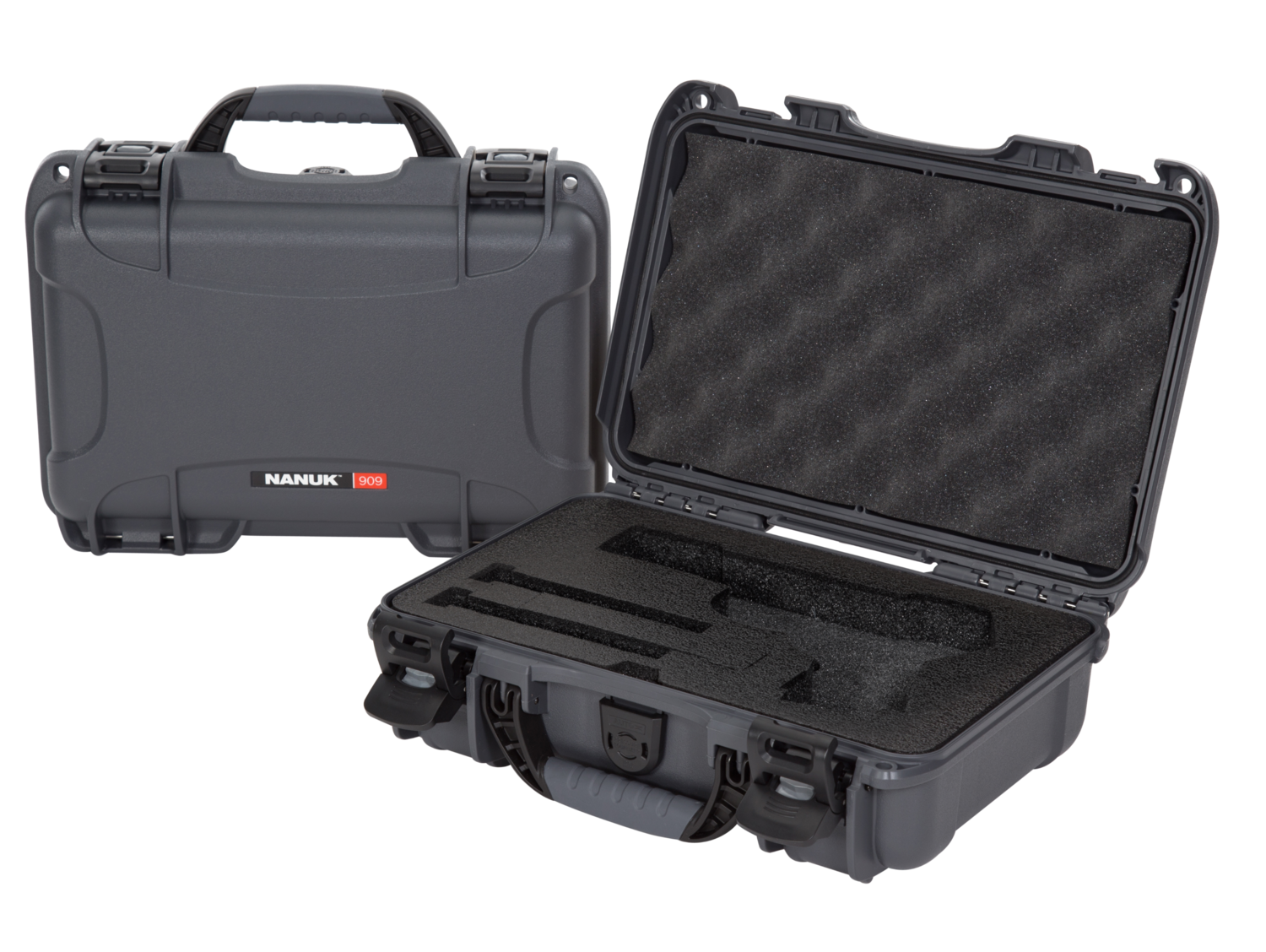 Nanuk (plasticase Inc) 909, Nanuk 909clasg7  Nanuk Case W/classic Gun Graphite