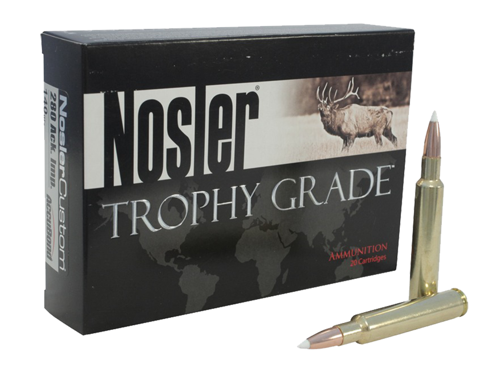 Nosler Trophy Grade, Nos 60014 Trophy 26 Nos   140 Acb            20/10