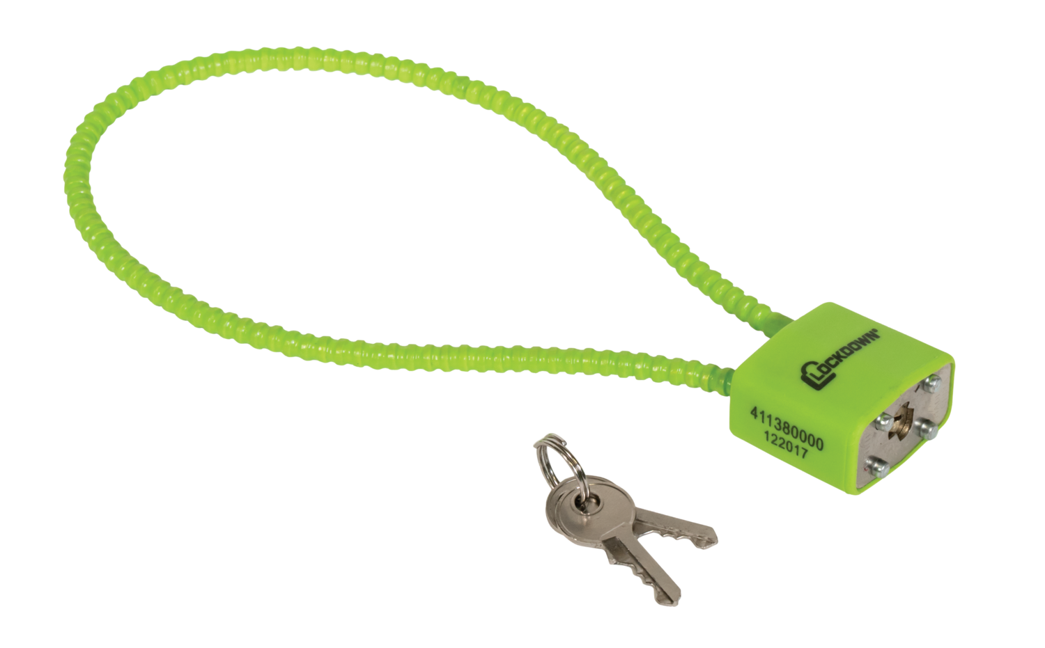 Lockdown Trigger Lock, Lockdown 110149    15in Cable Trigger Lock