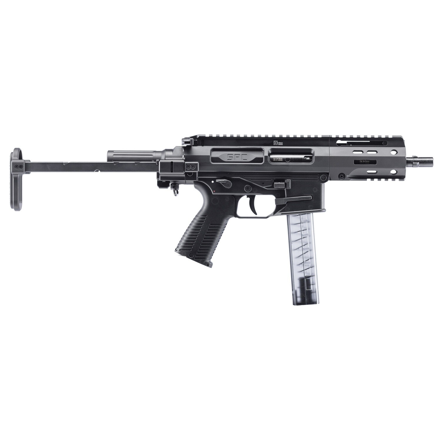 B&t Spc Pdw Sbr 9mm 4.5" 30rd Blk