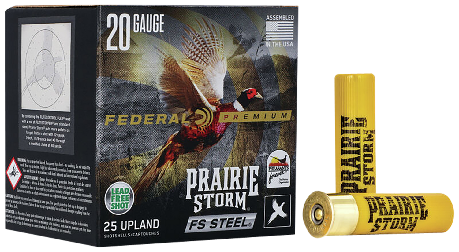 Federal Premium, Fed Pfsx207fs4 Prstrm    20 3in   7/8 Stl    25/10