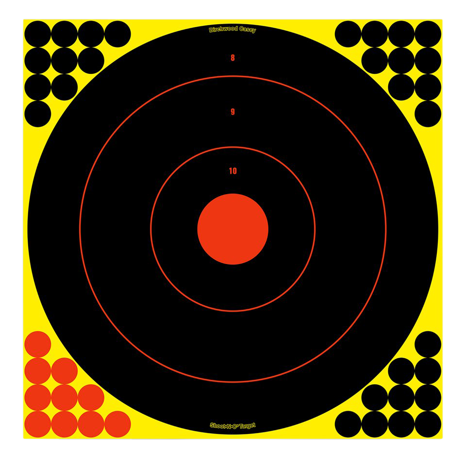 Birchwood Casey Shoot-n-c, Bir 34170          Shoot-n-c 17.25  Bullseye 100pk