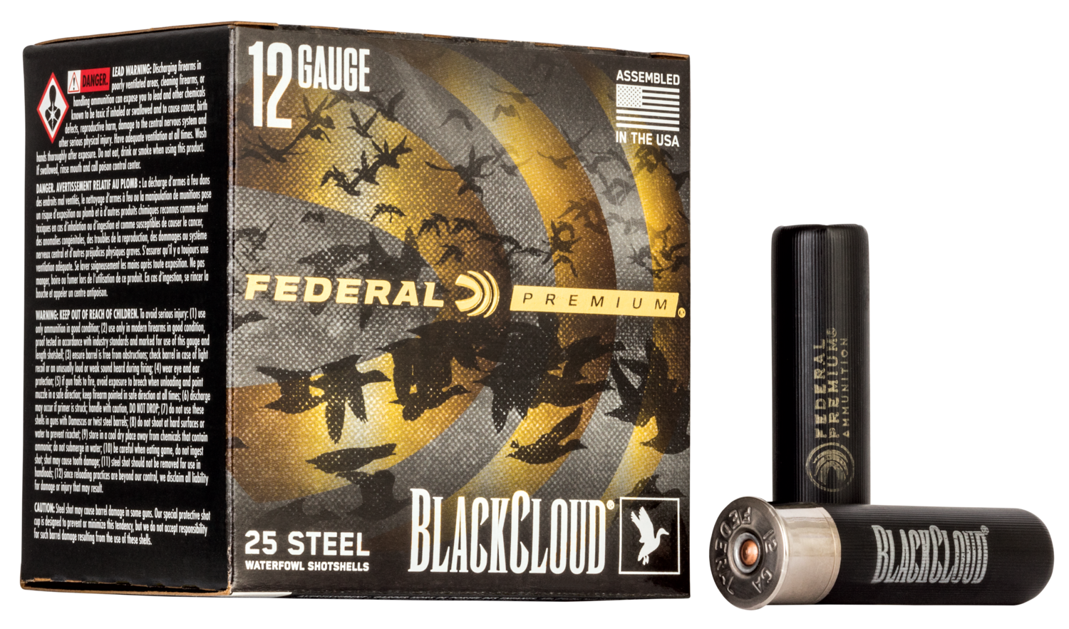 Federal Premium, Fed Pwbx1342      Blkcld 12 3.5 1-1/2        25/10