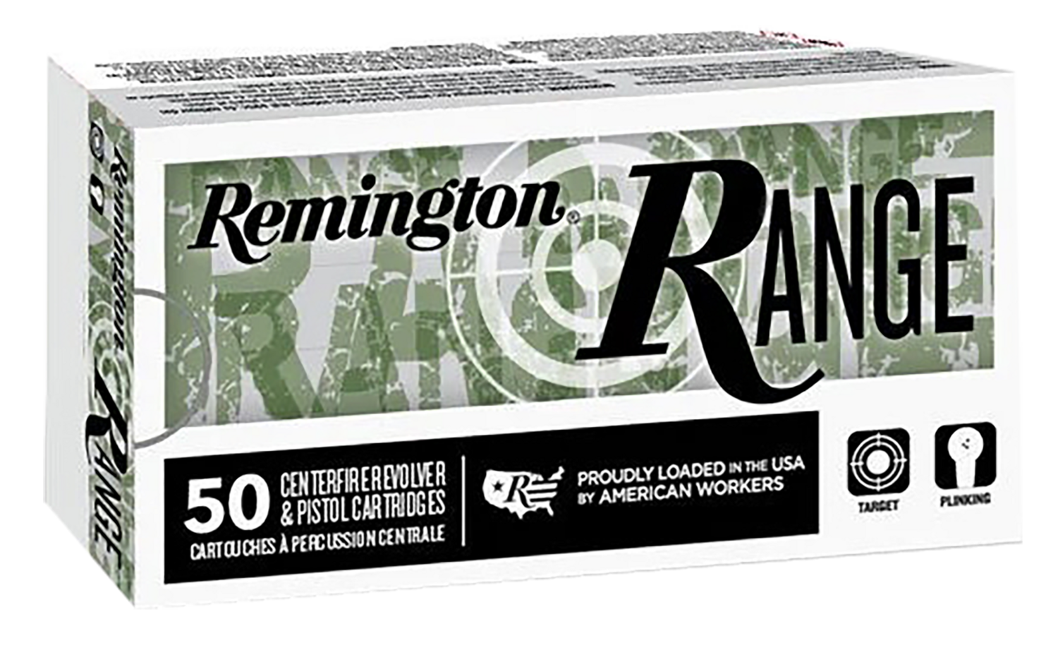 Remington Ammunition Remington, Rem R27781         40sw 180 Fmj Range        50/20