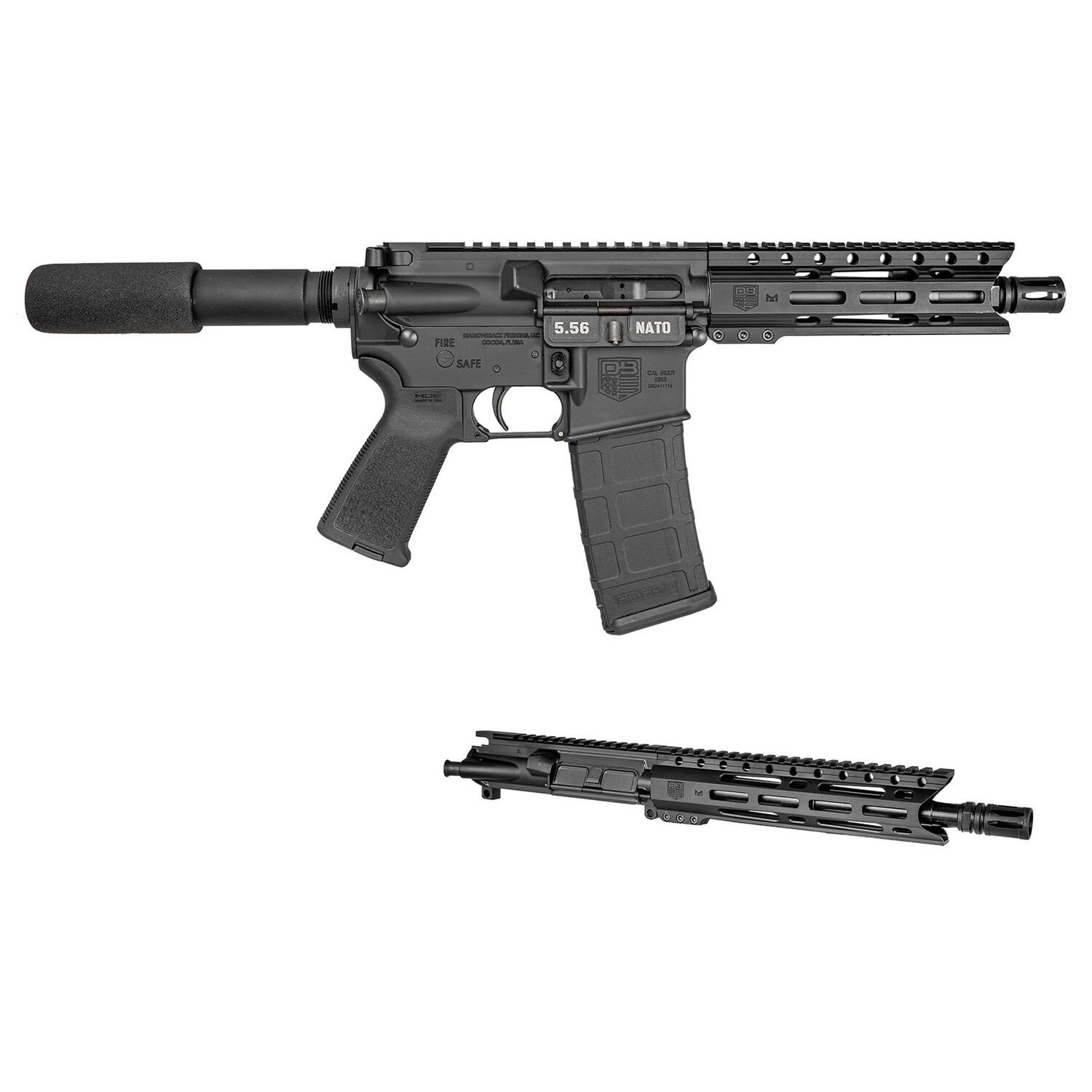 Dbf Db15 Combo 5.56 7"/300blk 10