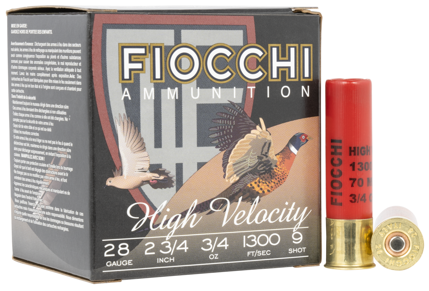 Fiocchi Field Dynamics, Fio 28hv9     High Vel      3/4              25/10