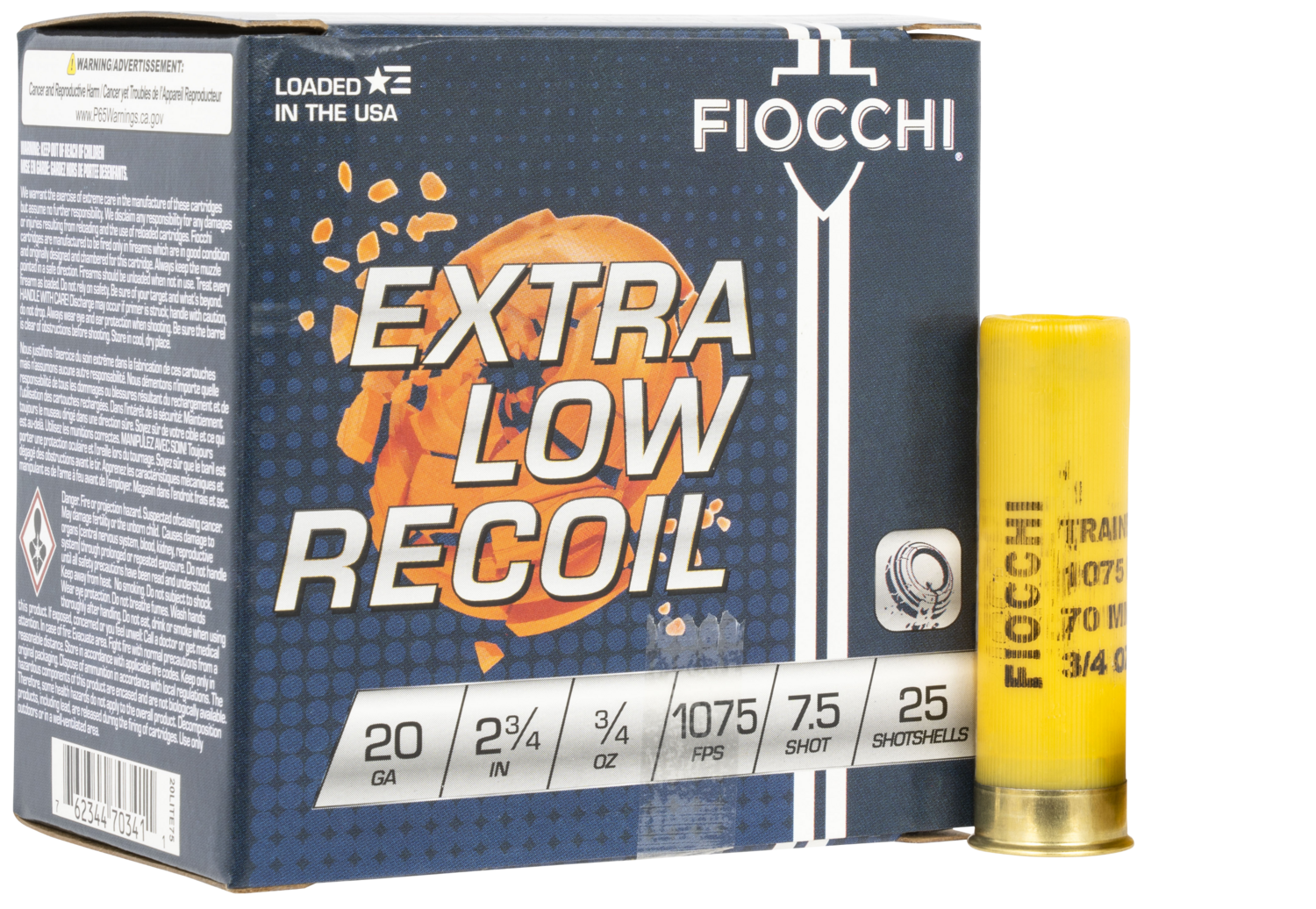 Fiocchi Exacta Target, Fio 20lite75  Lr Trnr       3/4              25/10