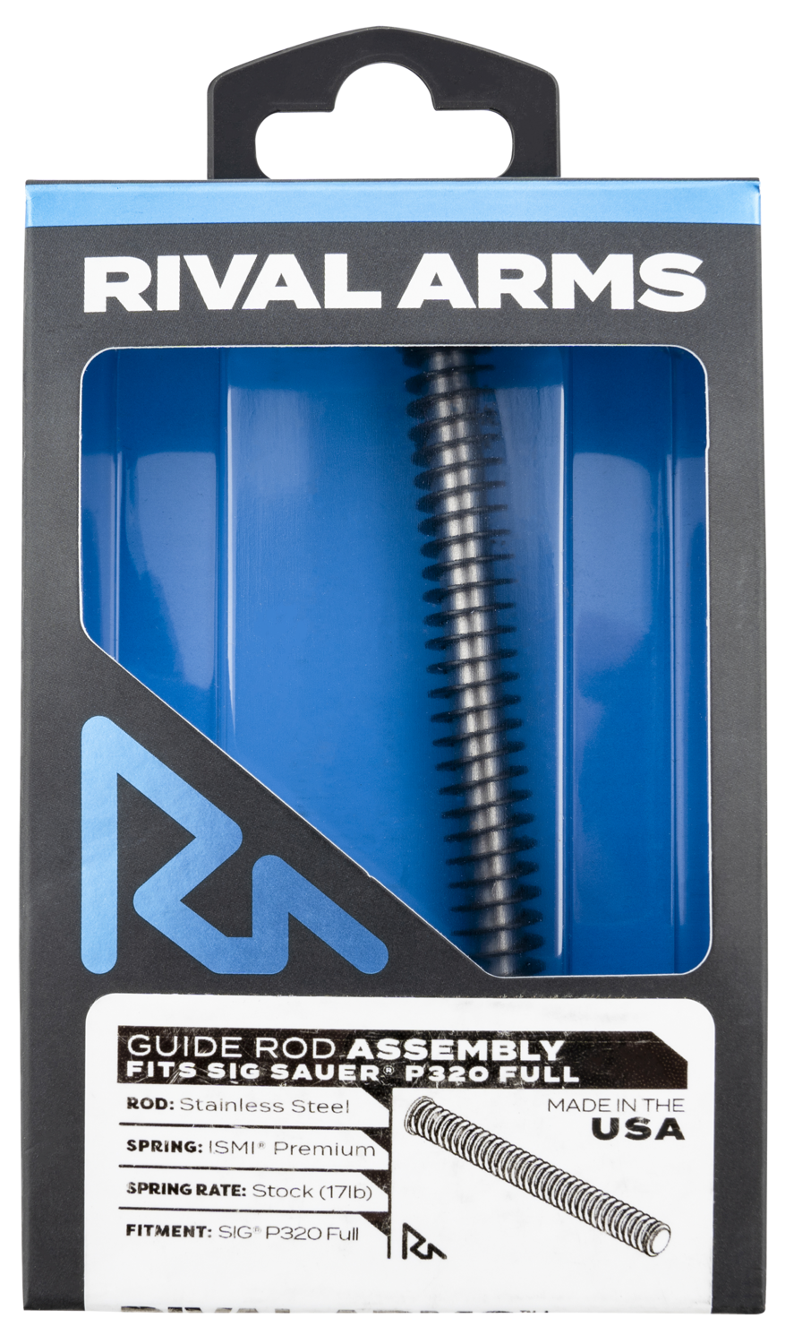 Rival Arms Guide Rod Assembly, Rival Rara50s201s  Guide Rod Asm Sig P320 Full Ss