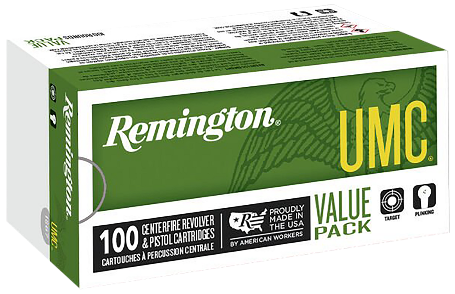 Remington Ammunition Umc, Rem R23970 L357m1b  Umc 357 Vp      125sjhp  100/6