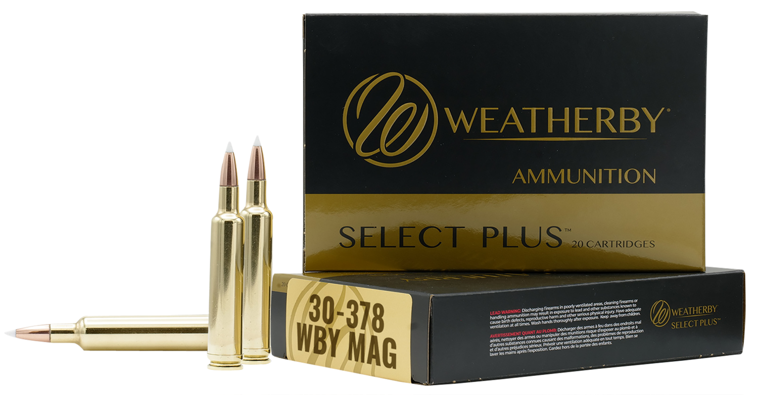 Weatherby Select Plus, Wthby H303220eldx  30-378  220 Eld-x         20/10