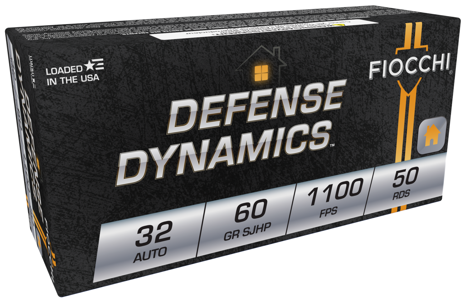 Fiocchi Defense Dynamics, Fio 32aphp    32acp       60 Jhp             50/20