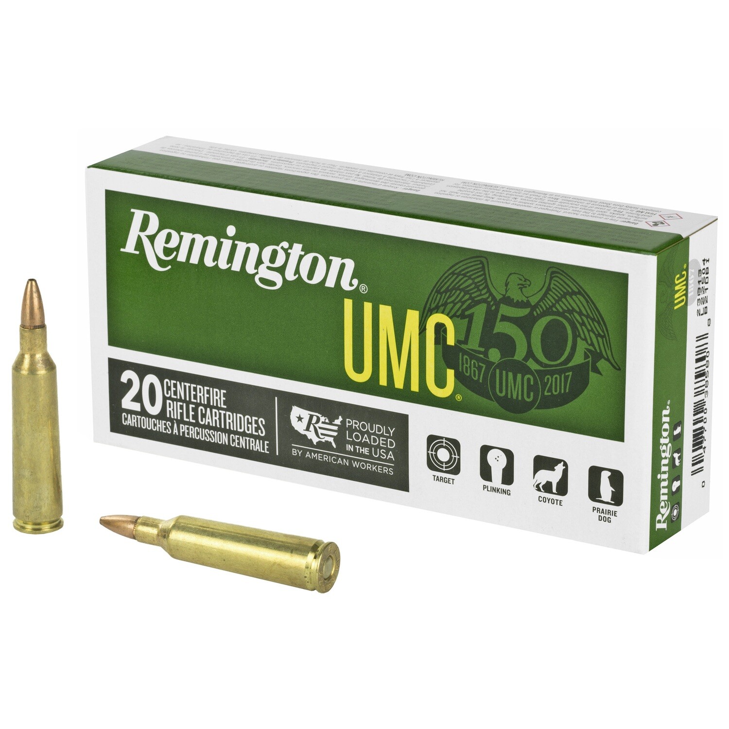 Rem Umc 22-250 50gr Hp 20/200