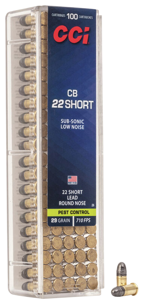 Cci Specialty Cb, Cci 0026  22 Cb Short                       100/50