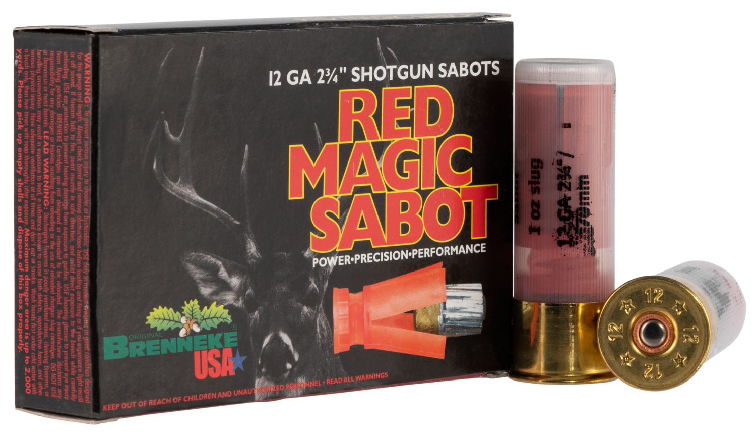 Brenneke Red Magic, Br Sl122rms   R-magic    12  23/4      1oz    5/50
