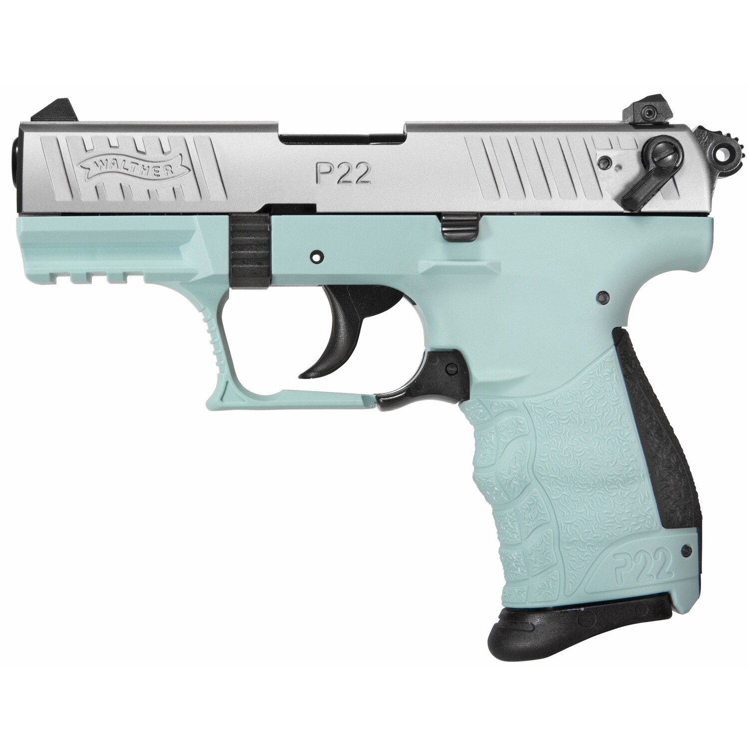 Wal P22q 22lr 3.42" 10rd Angel Blue