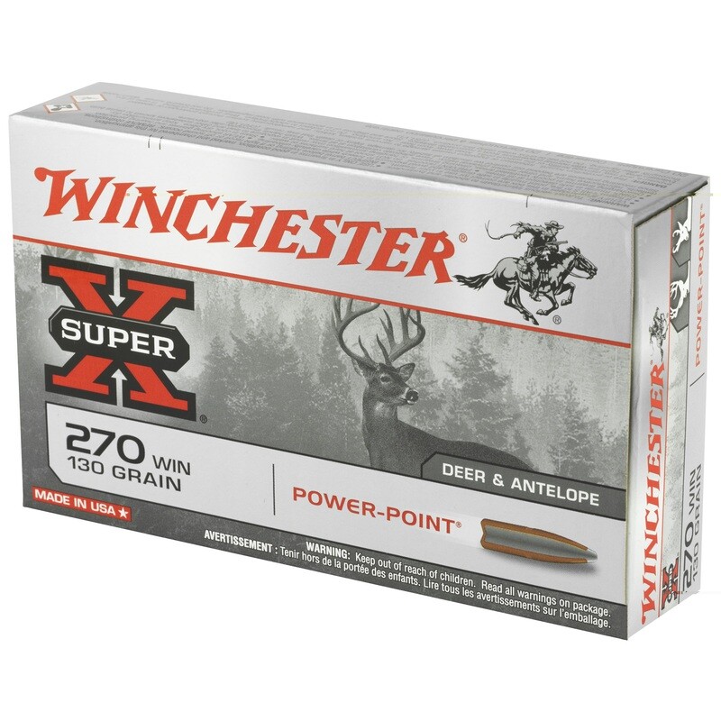 Win Sprx Pwr Pnt 270win 130gr 20/200 Win Sprx Pwr Pnt 270win 130gr 20/200