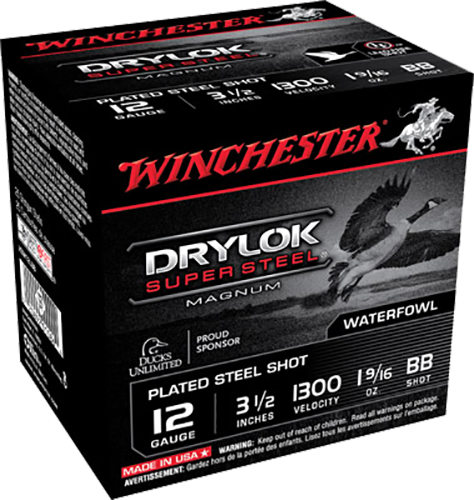 Winchester Ammo Drylock Super, Win Xsm12lbb   3.5mg   19/16 Stl             25/10