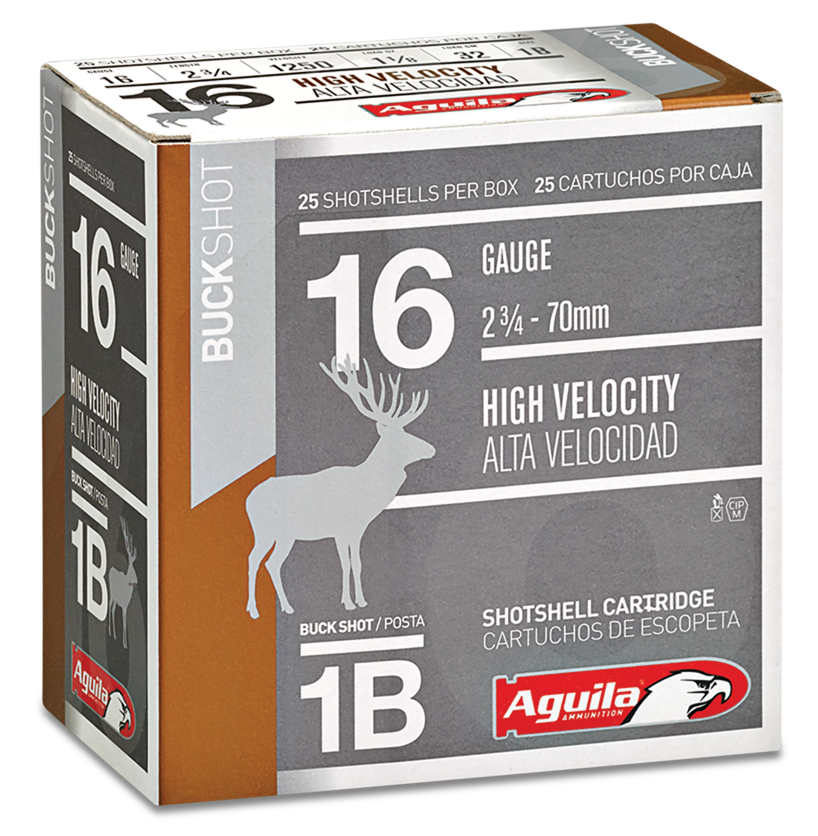 Aguila Hunting, Aguila 1c1601ba      16ga Hv   1buck         25/10