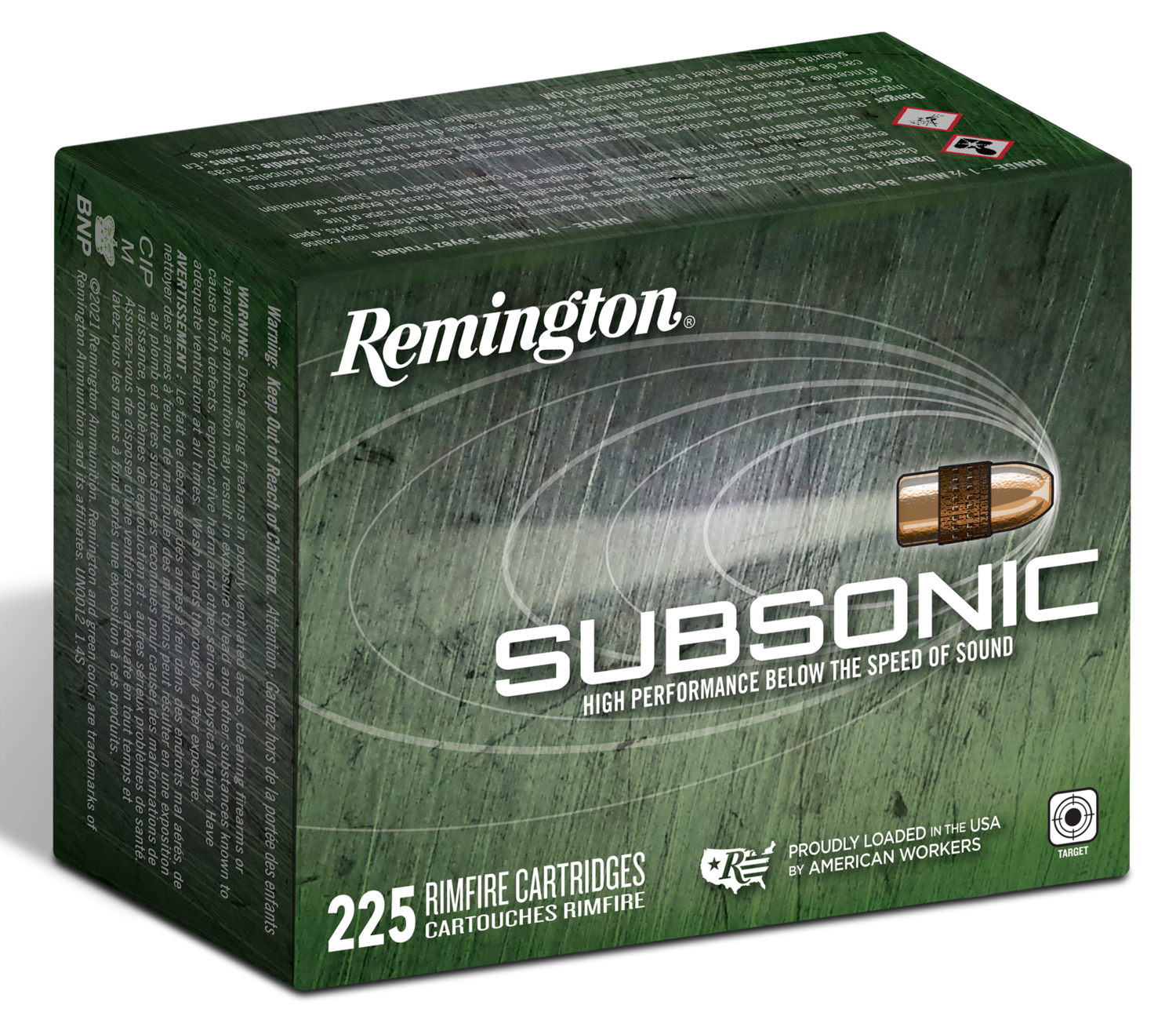Remington Ammunition , Rem 21249 Ss225    22lr 40  Hp              225/10