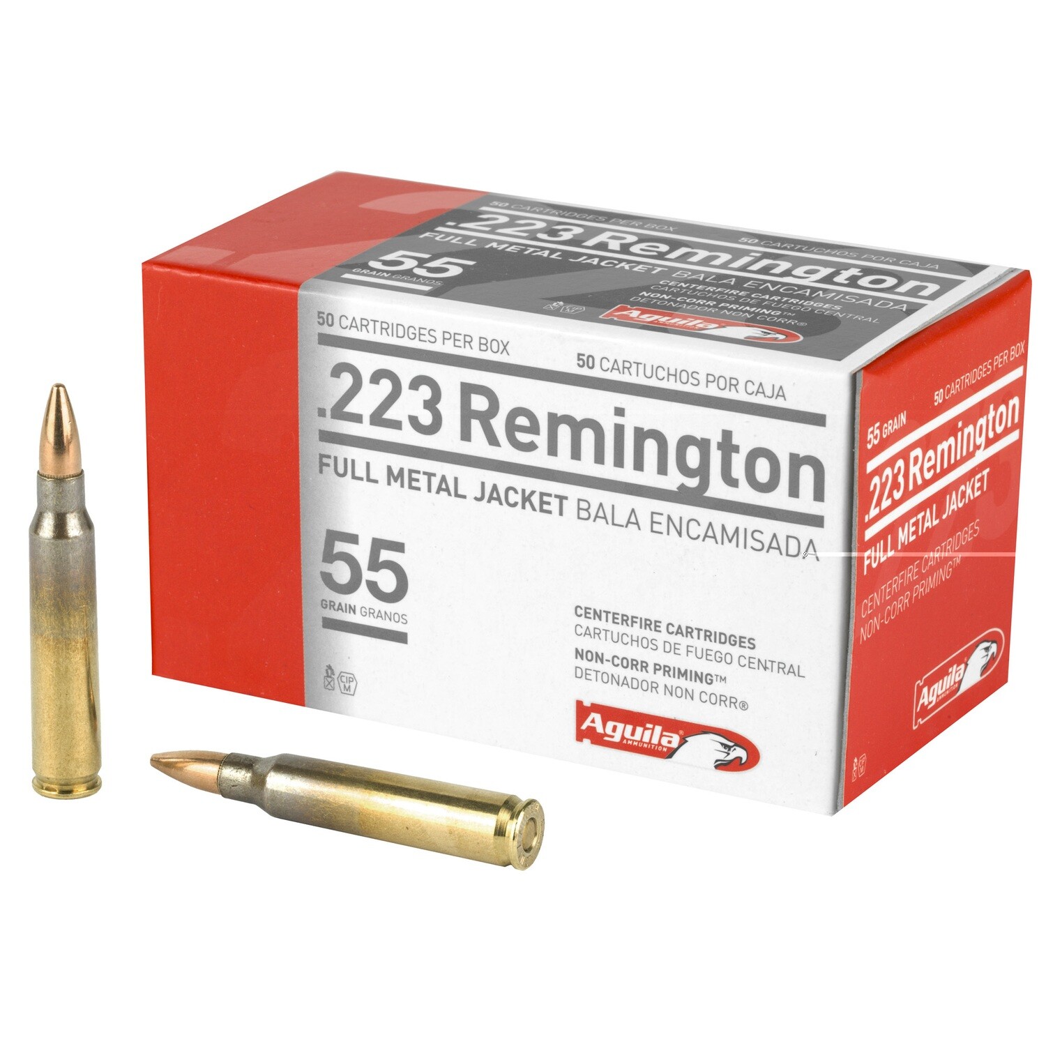 Aguila 223rem 55gr Fmj 50/1000