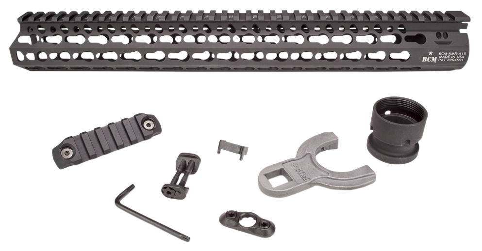 Bravo Kmr Alpha, Bcm Kmr-a15-556-bk   Kmod Rail Alpha 15        Blk
