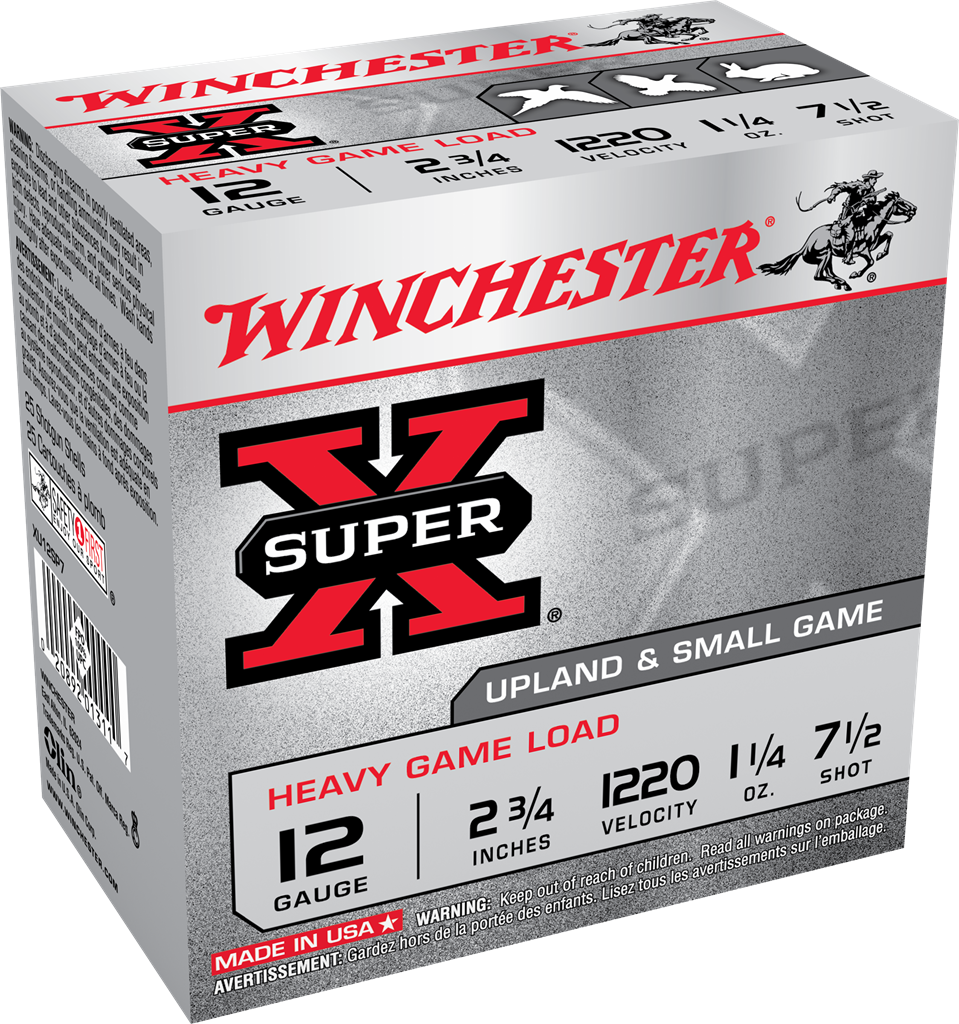 Winchester Ammo Super X, Win Xu12sp7   Supx Hvyfld                    25/10