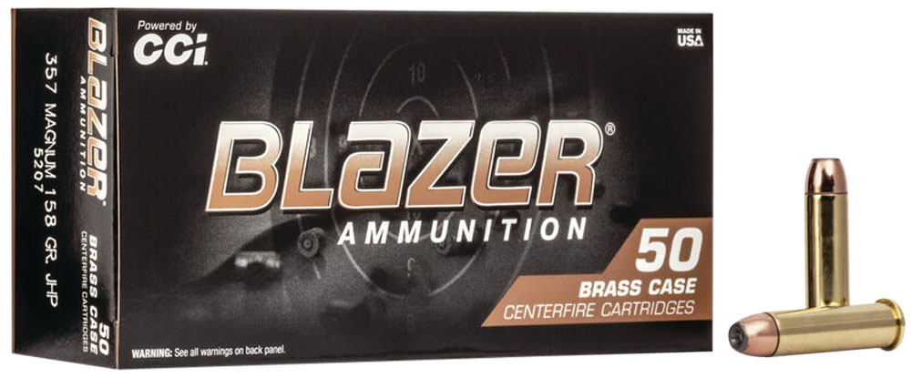 Cci Blazer Brass, Cci 5207    Blazer Brass 357  158 Jhp        50/20