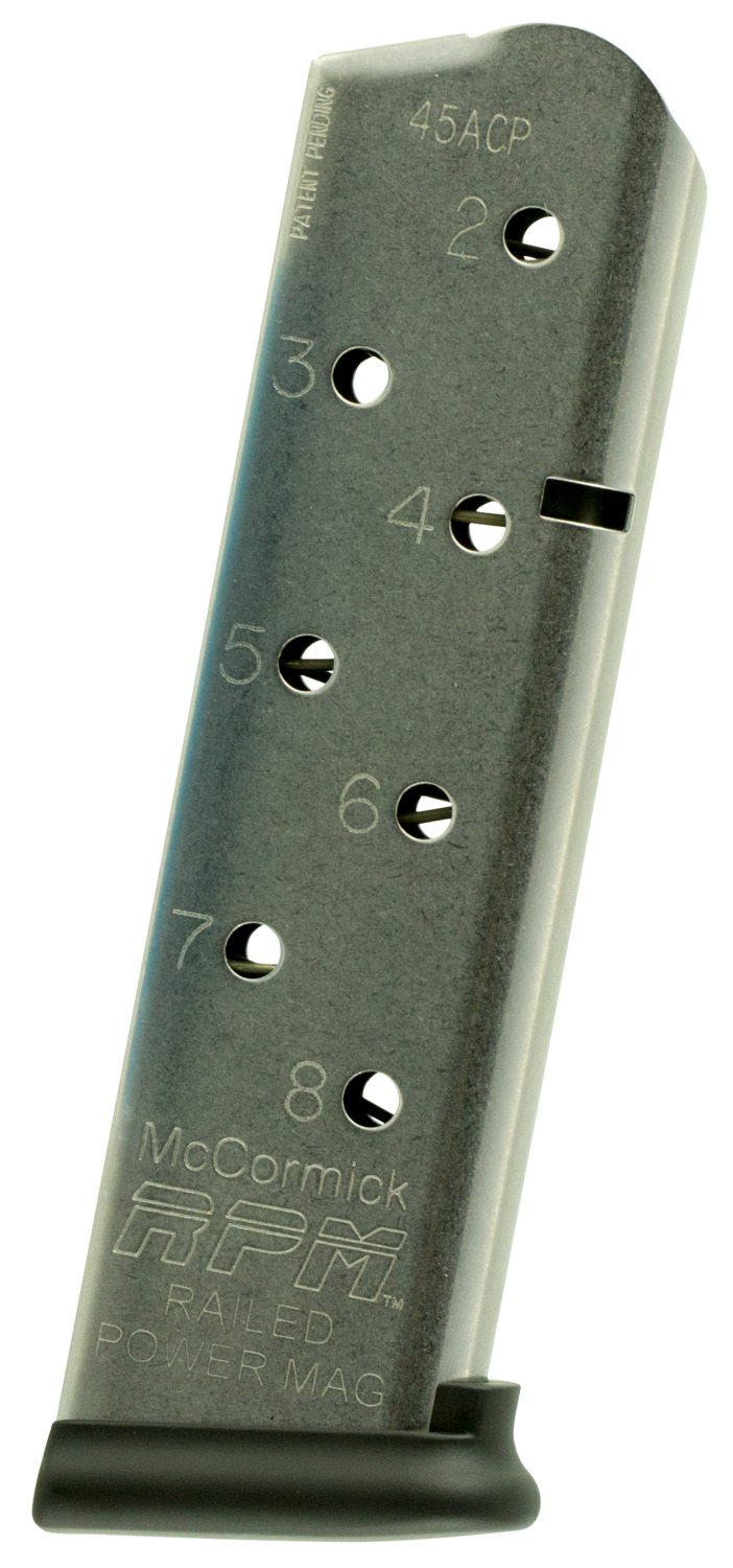 Chip Mccormick Custom Power Mag, Chip Mrpm45fs8   17130 Rl Pwr Mag 1911 45  8r   Ss