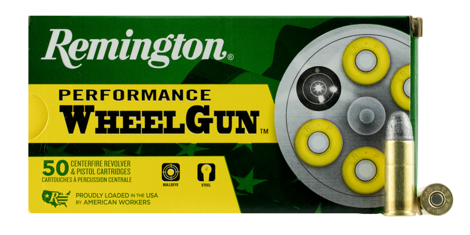 Remington Ammunition Performance Wheelgun, Rem 22333 Rpw44sw  Wheelgun 44sw   246lrn    50/10