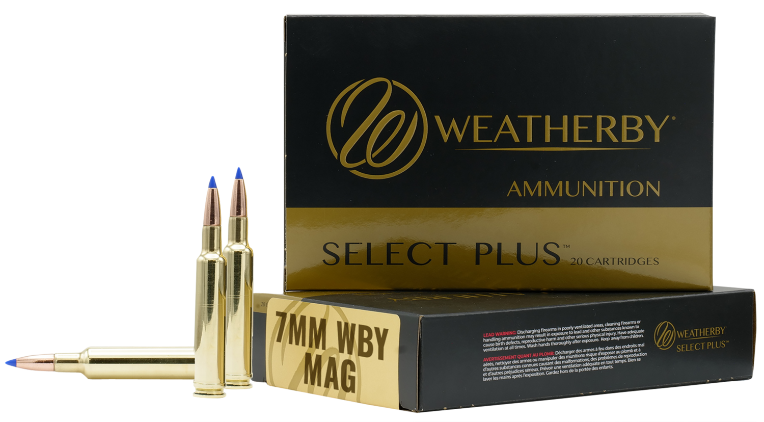 Weatherby Select Plus, Wthby N7mm160pt    7mmwby  160 Pt            20/10