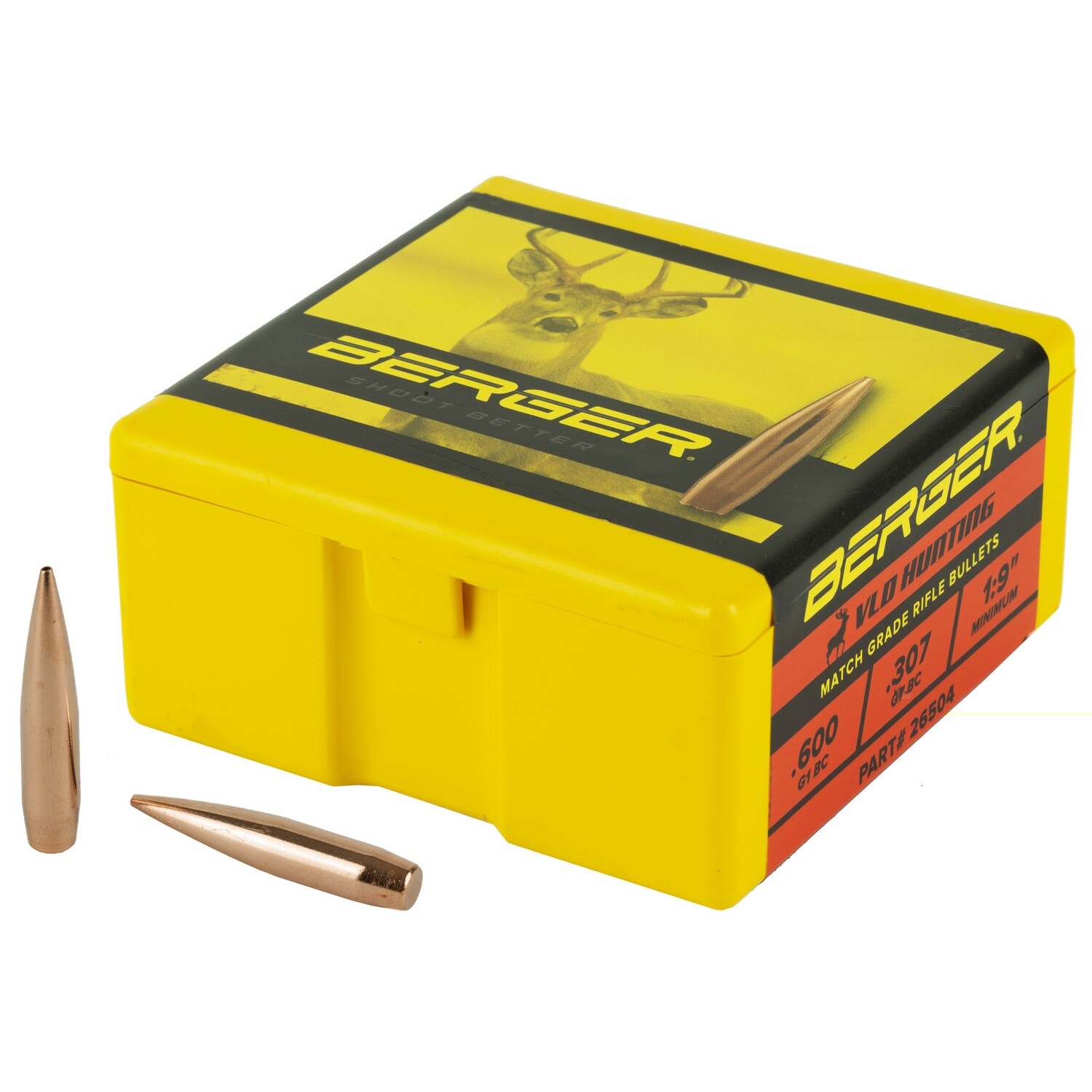 Berger .264 140g Hunt Vld 100ct