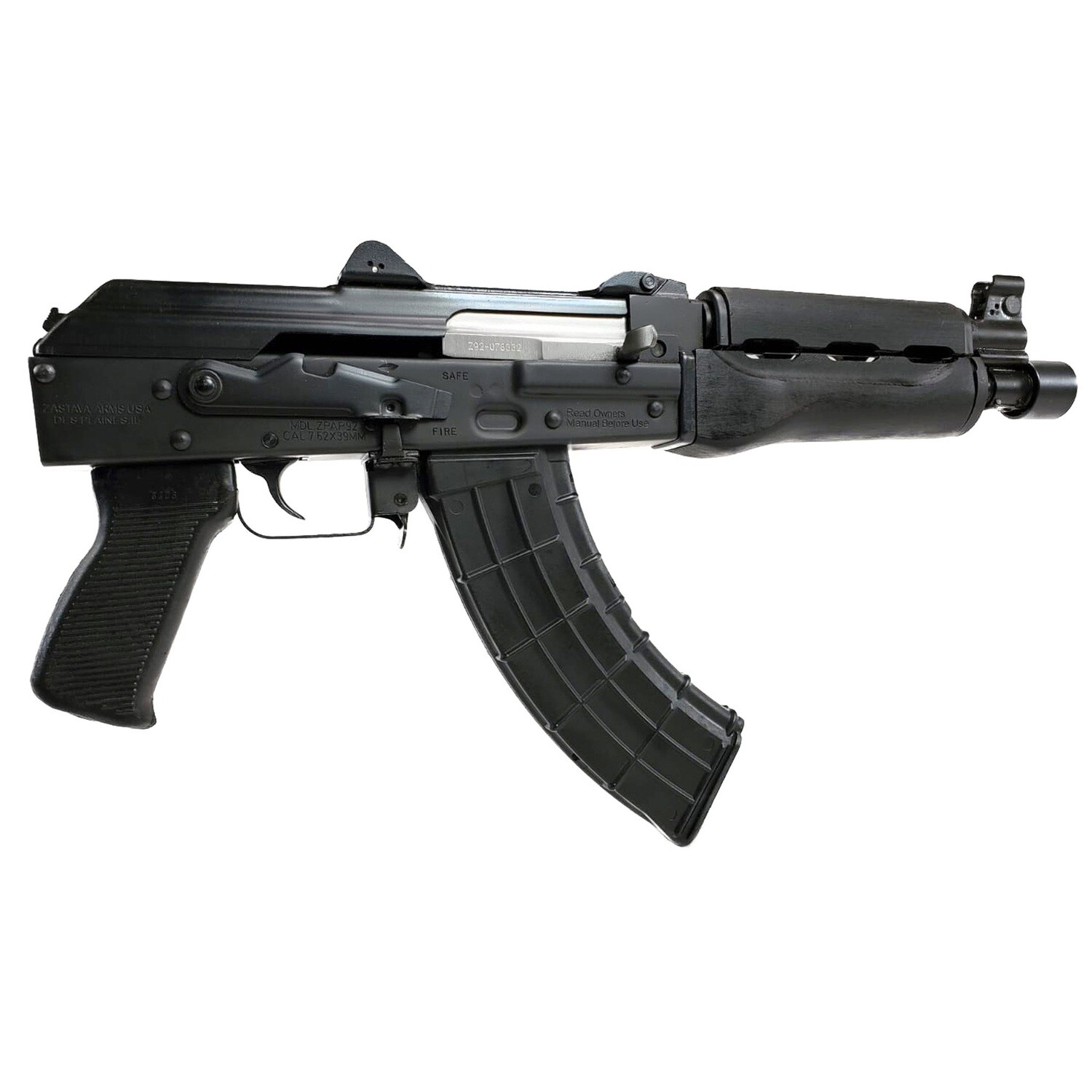 Zastava Zpap92 Pstl 762x39 10" 30rd