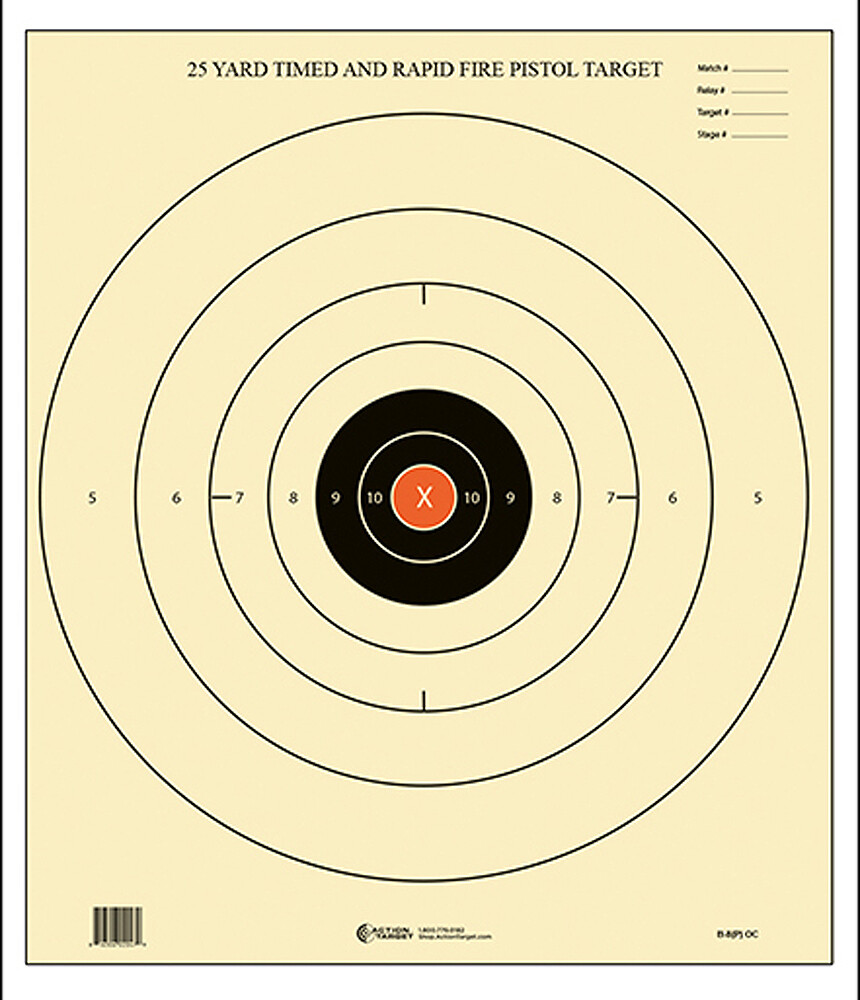 Action Target Inc Competition, Action B8(p)oc100     Nra Time     Target   100 Bx