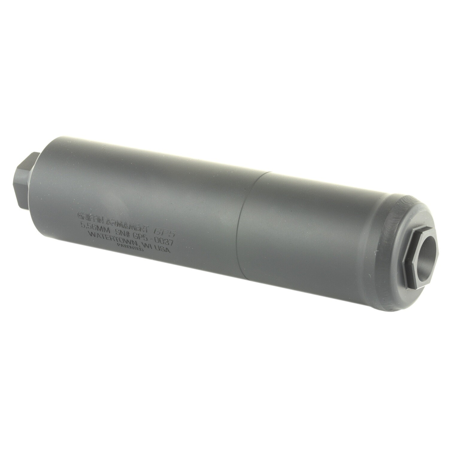 Griffin Gp5 5.56 1/2x28 Spprssr Blk