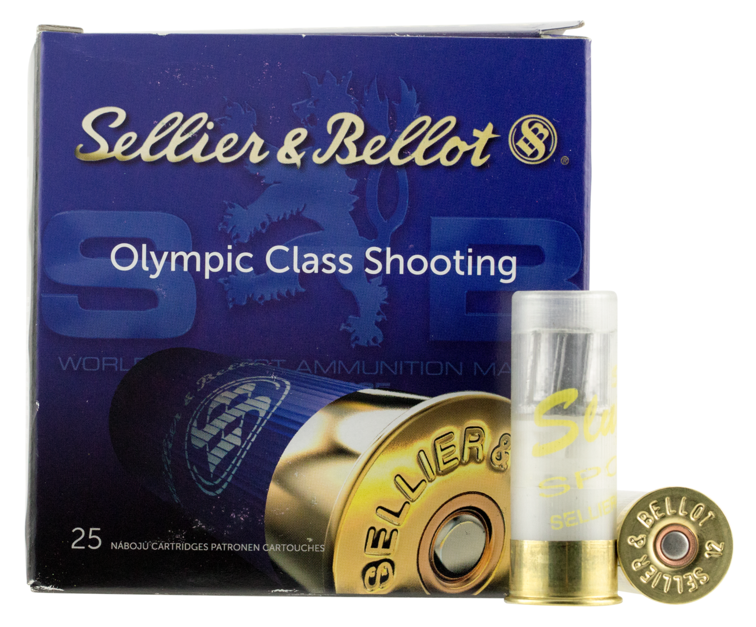 Sellier & Bellot Shotgun, S&b Sb12slug       12ga 2.75 1oz Spec Slug   25/10