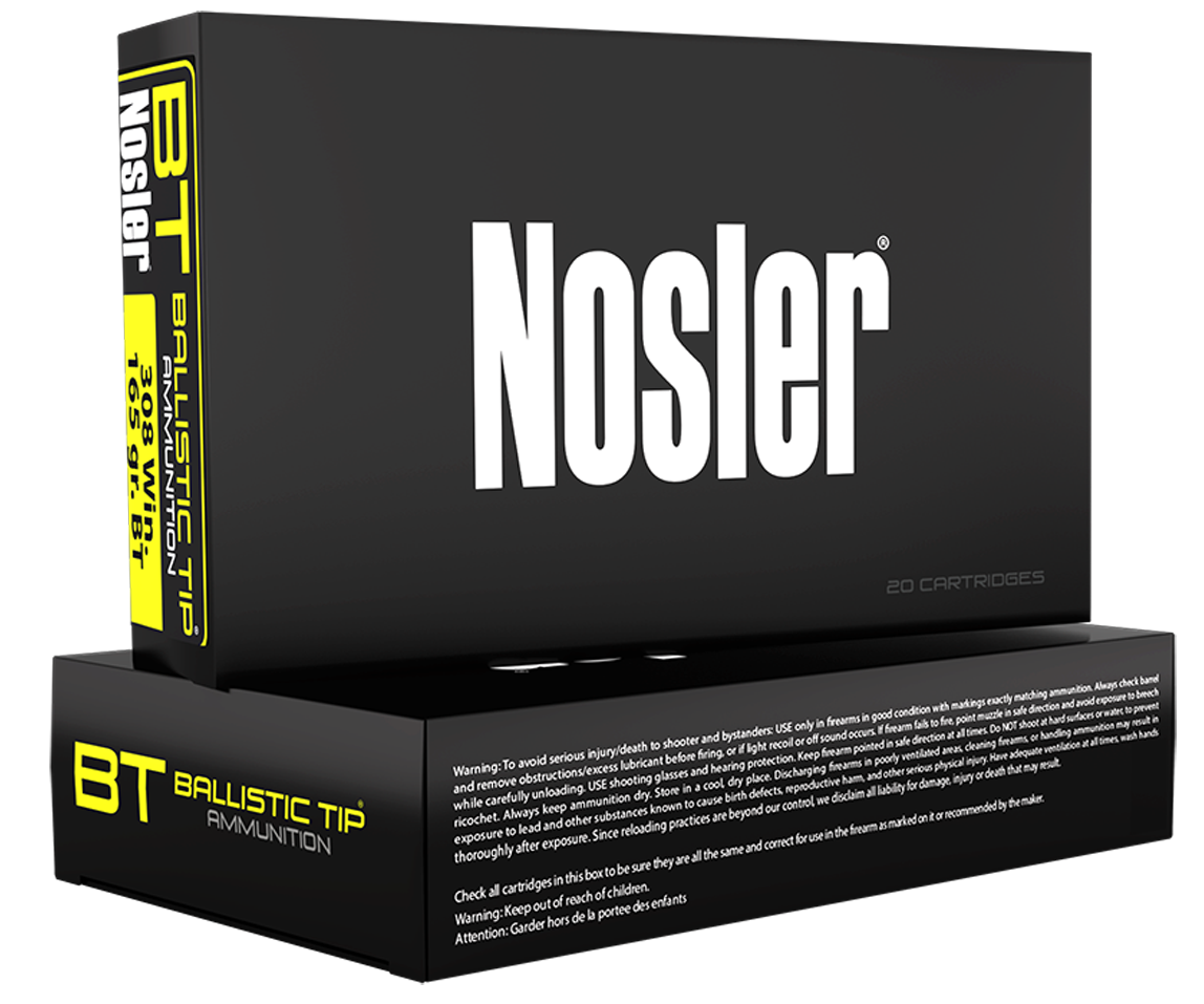 Nosler Ballistic Tip, Nos 40050        243       90 Bt             20/10