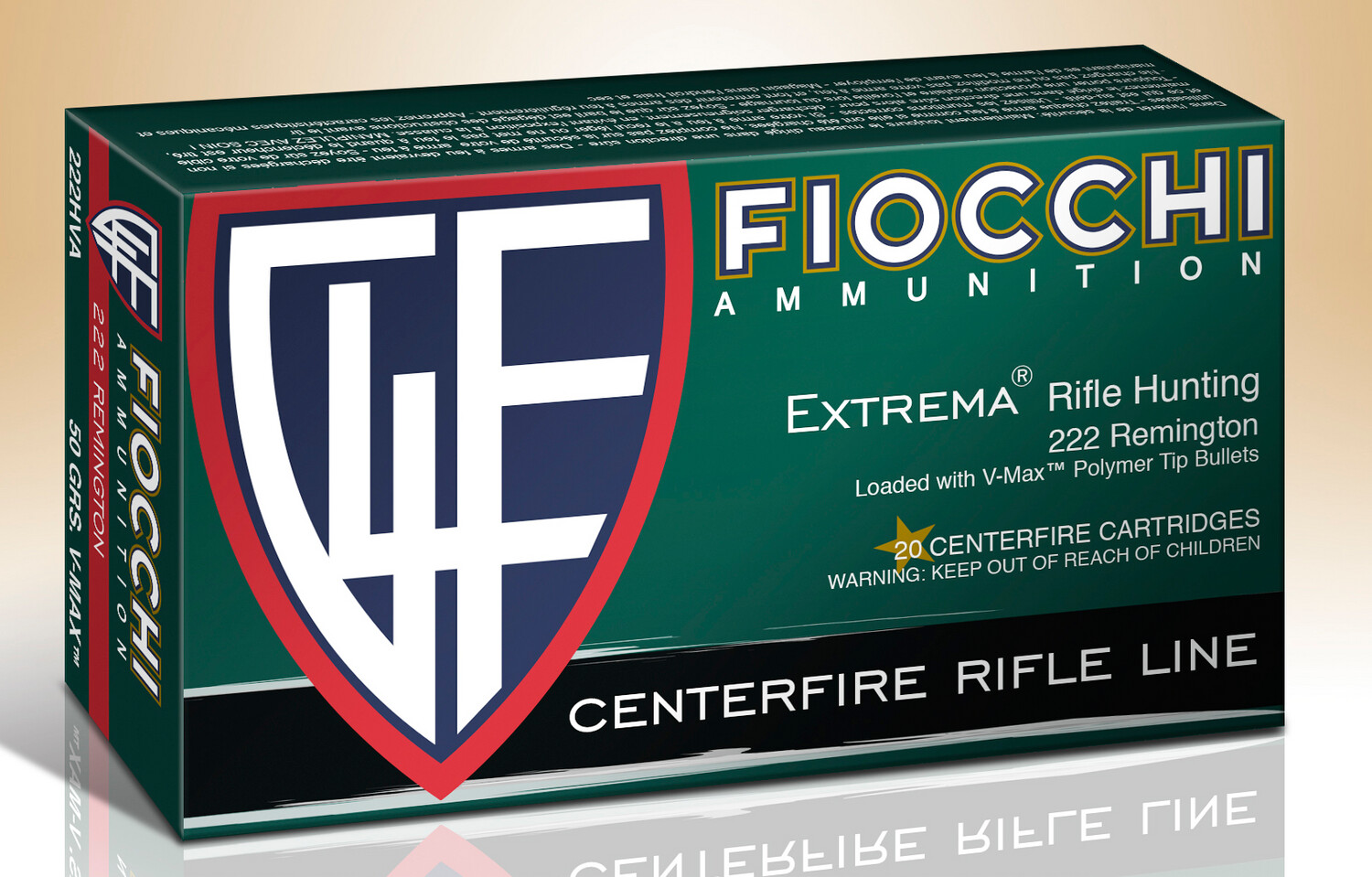 Fiocchi Field Dynamics, Fio 222hva    222         50 Vmax            20/10