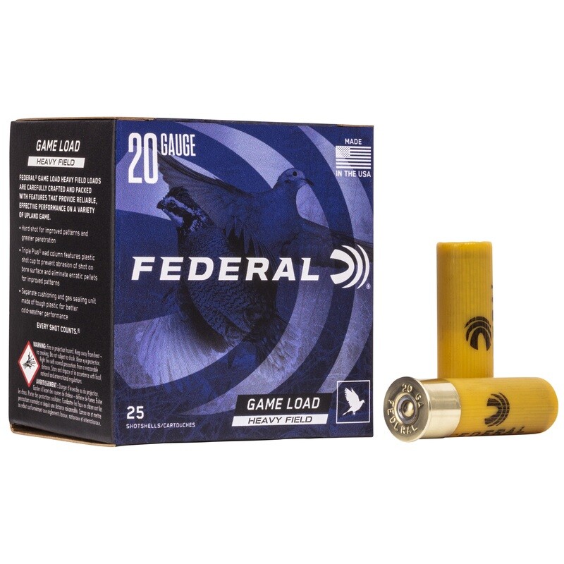 Fed Gmshk 20ga 2 3/4 Fed Gmshk 20ga 2 3/4" #7.5 25/250