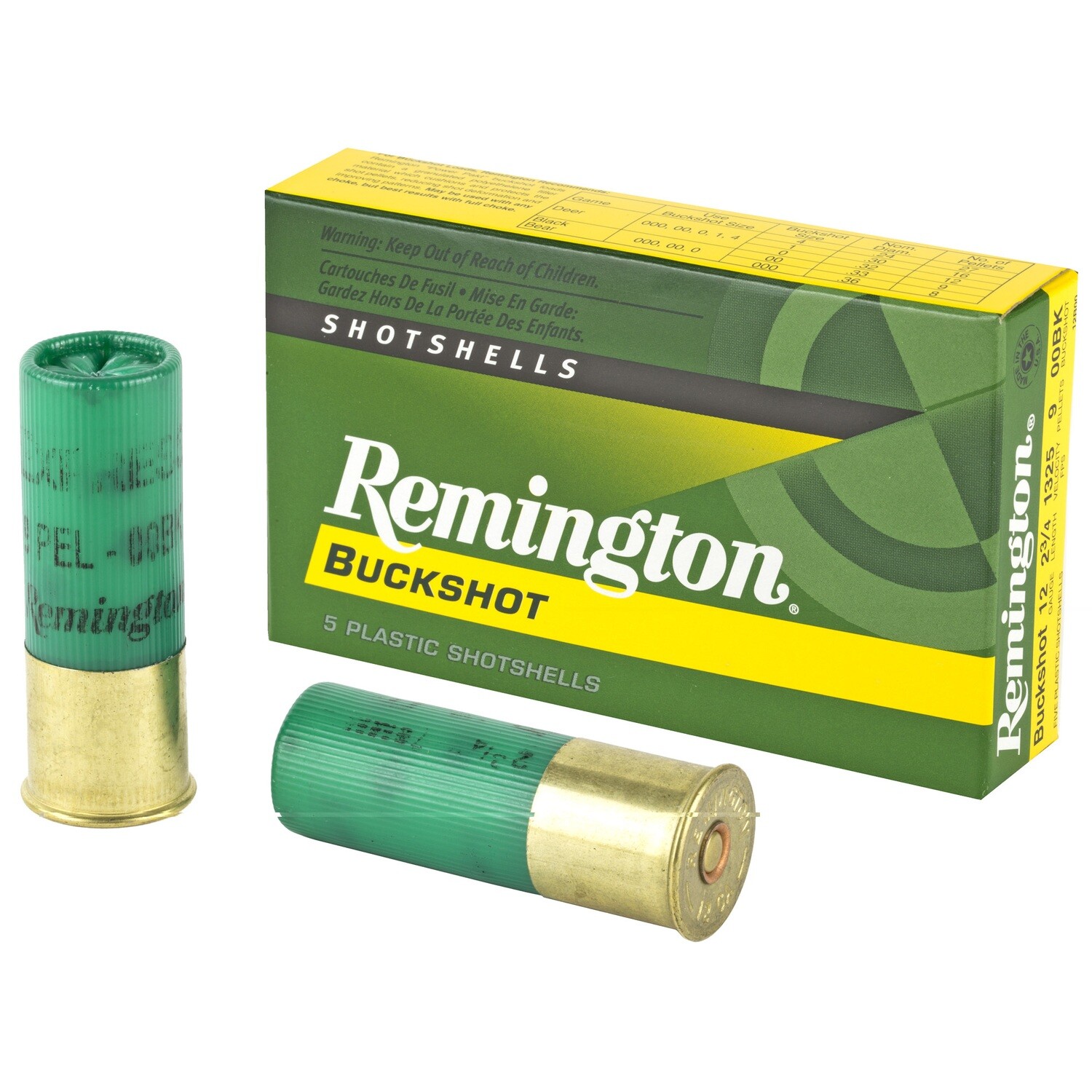 Rem Exp 12ga 2.75" 00 Bck 5/250