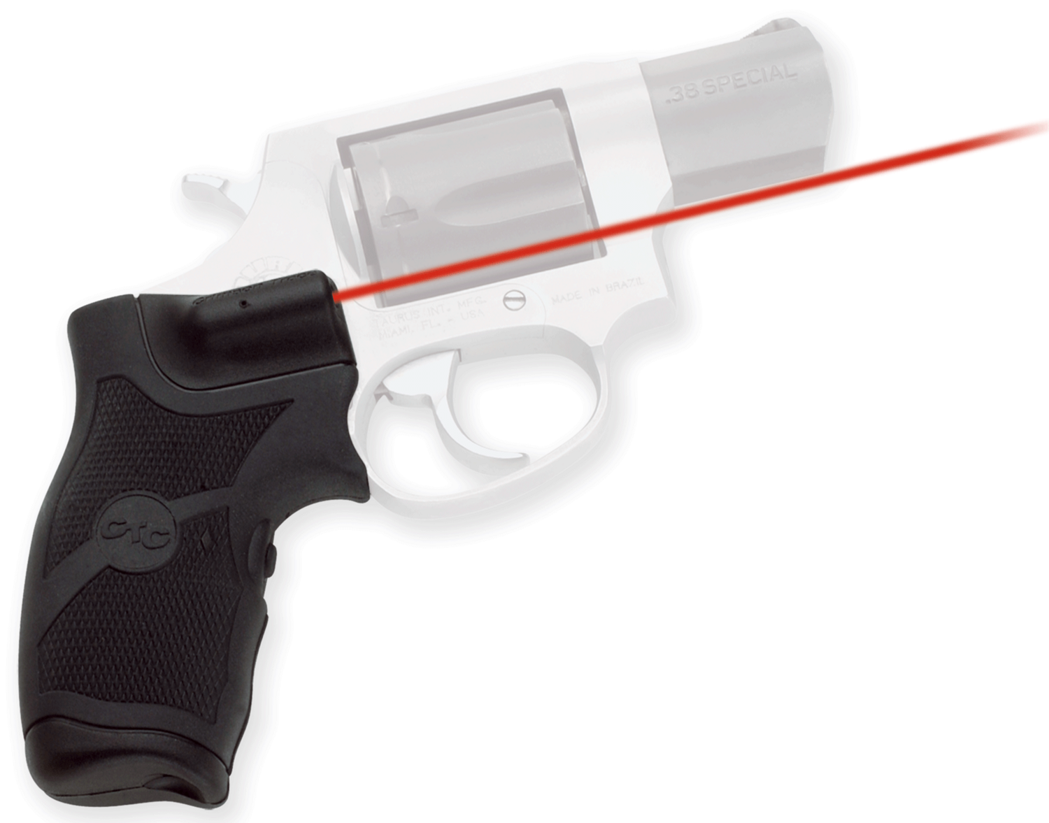 Crimson Trace Lasergrips, Crim Lg385      Lasergrips Tau Sml Frm Rubber