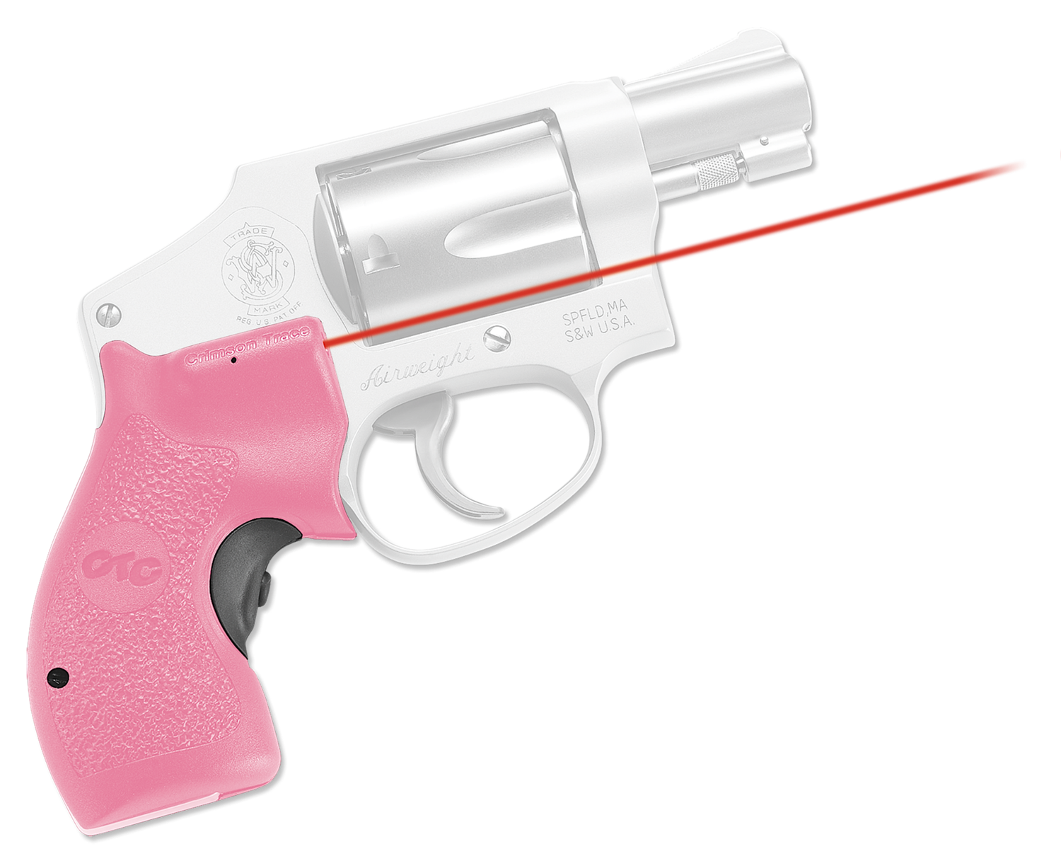 Crimson Trace Lasergrips, Crim Lg105p     Lasergrips Sw J  Pink