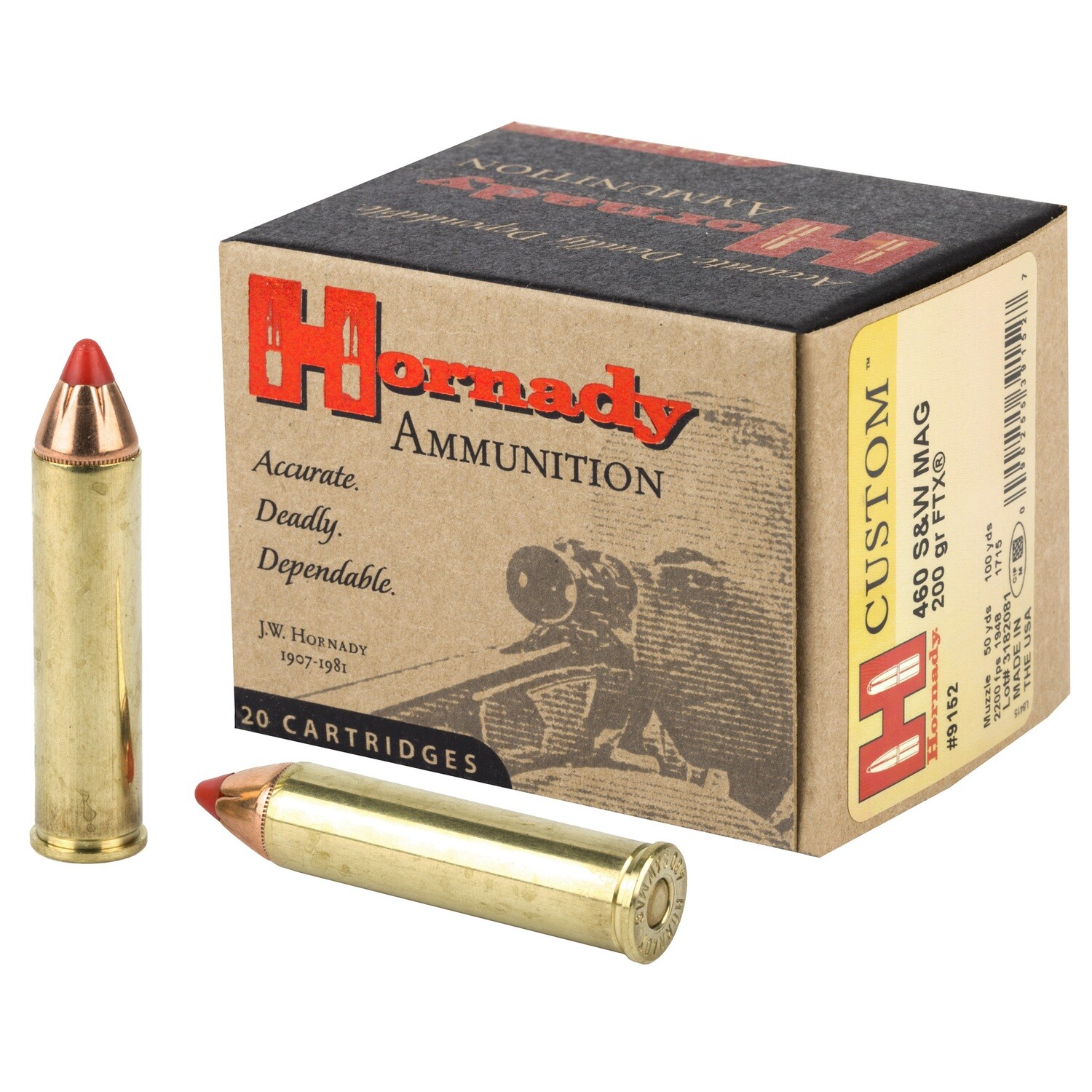 Hrndy 460sw 200gr Ftx 20/200