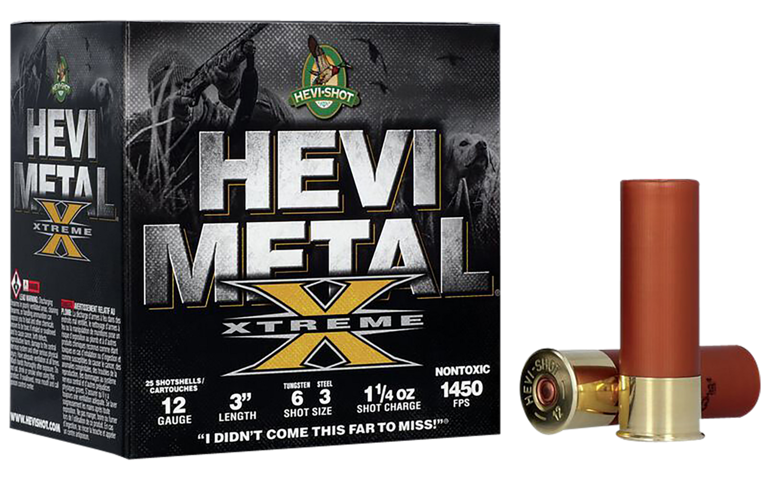 Hevishot Metal Xtreme, Hevi  Hs38126 Xtreme 12 3 6tun 3stl  125    25/10